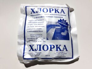 Хлор для устранения запаха в стиральной машине