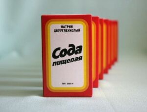 Пищевая сода для устранения запаха в стиральной машине