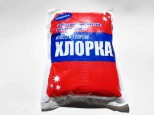 удалить пятно от краски с одежды хлоркой