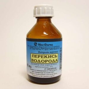 отбелить кухонные полотенца перекисью водорода