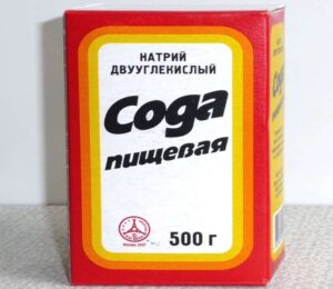 Оттереть ручку с кожзама содой