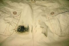 Как отстирать пятно от мазута