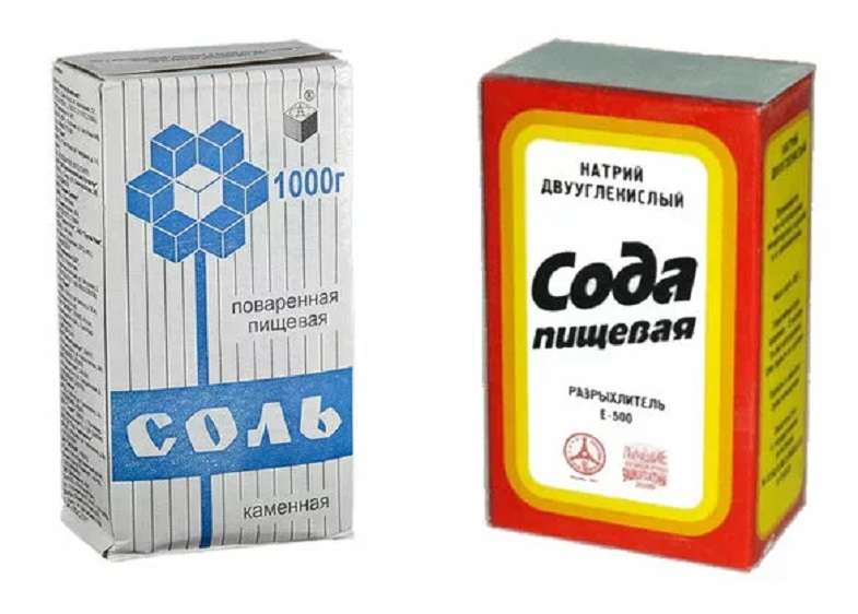 почистить чайник от накипи содой и солью