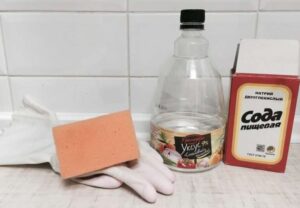 Почистить чайник из нержавейки содой и уксусом