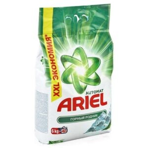 Ariel для отстирывания запаха пота с одежды