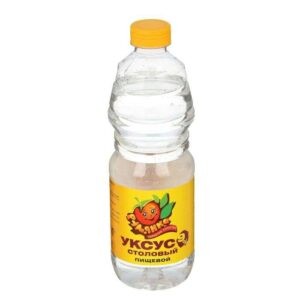 почистить утюг от накипи уксусом