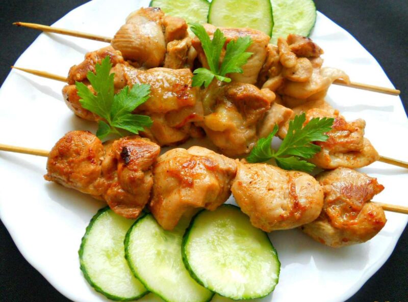 Шашлык из курицы