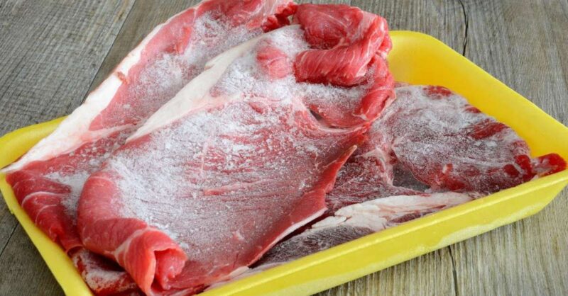 замороженное мясо