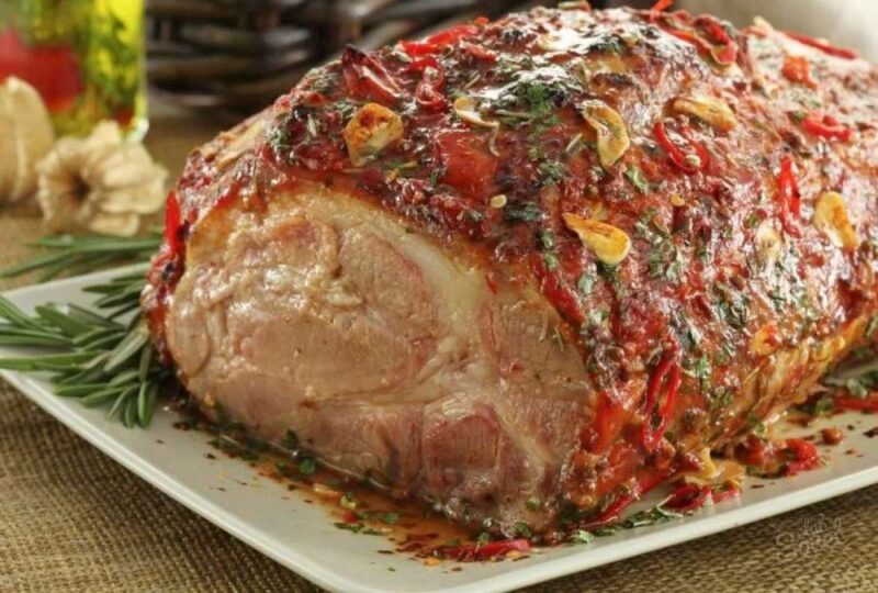 запеченое мясо в холодильнике