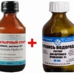 очистить натяжной потолок от копоти перекисью водорода и нашатырным спиртом