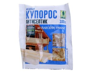 вывести плесень со стен в квартире медным купоросом