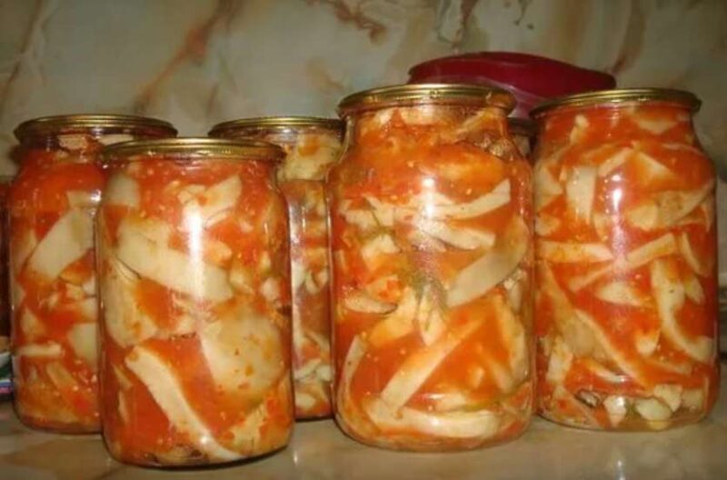 Маринованные грузде в томате на зиму