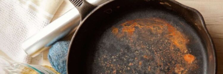 Как убрать ржавчину с чугунной сковороды в домашних условиях быстро и эффективно